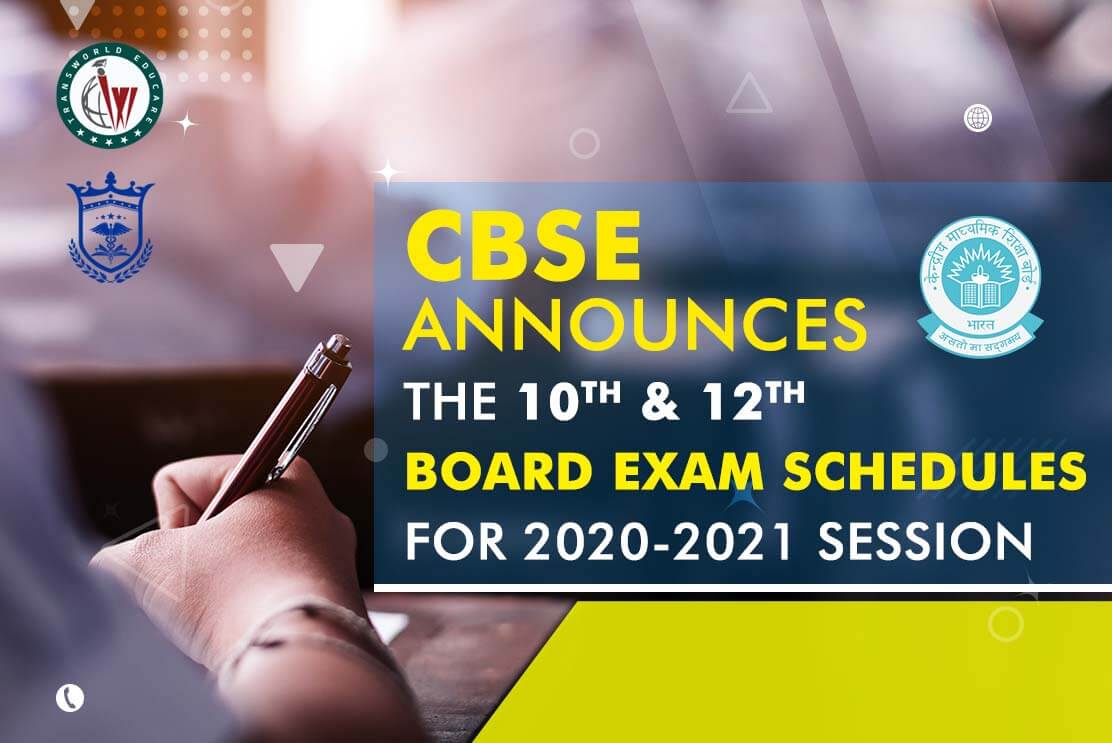 CBSE announces the Class 10th & 12th Board Exam