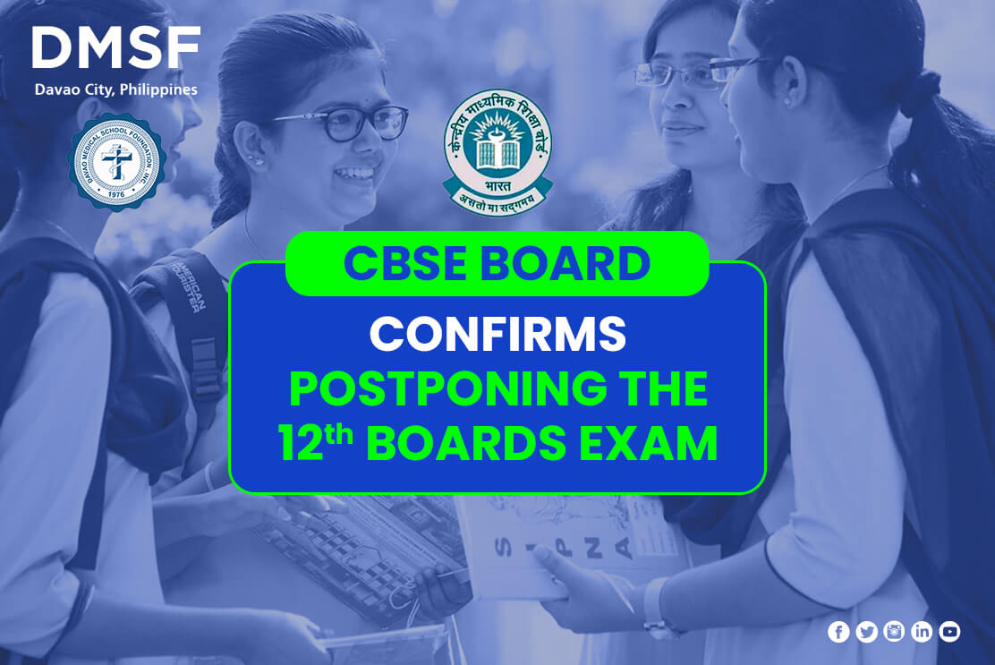 CBSE confirms cancelling the 10th Board Exam and postponing the 12 board exams