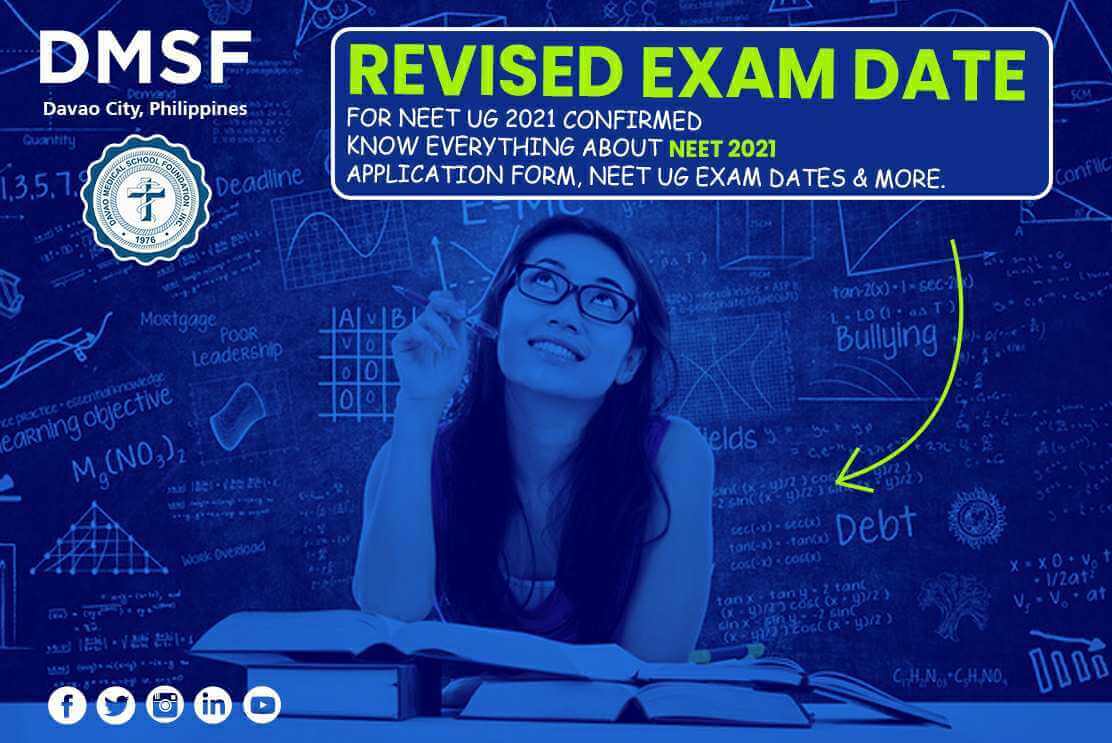 Revised Exam Date For NEET UG 2021 confirmed