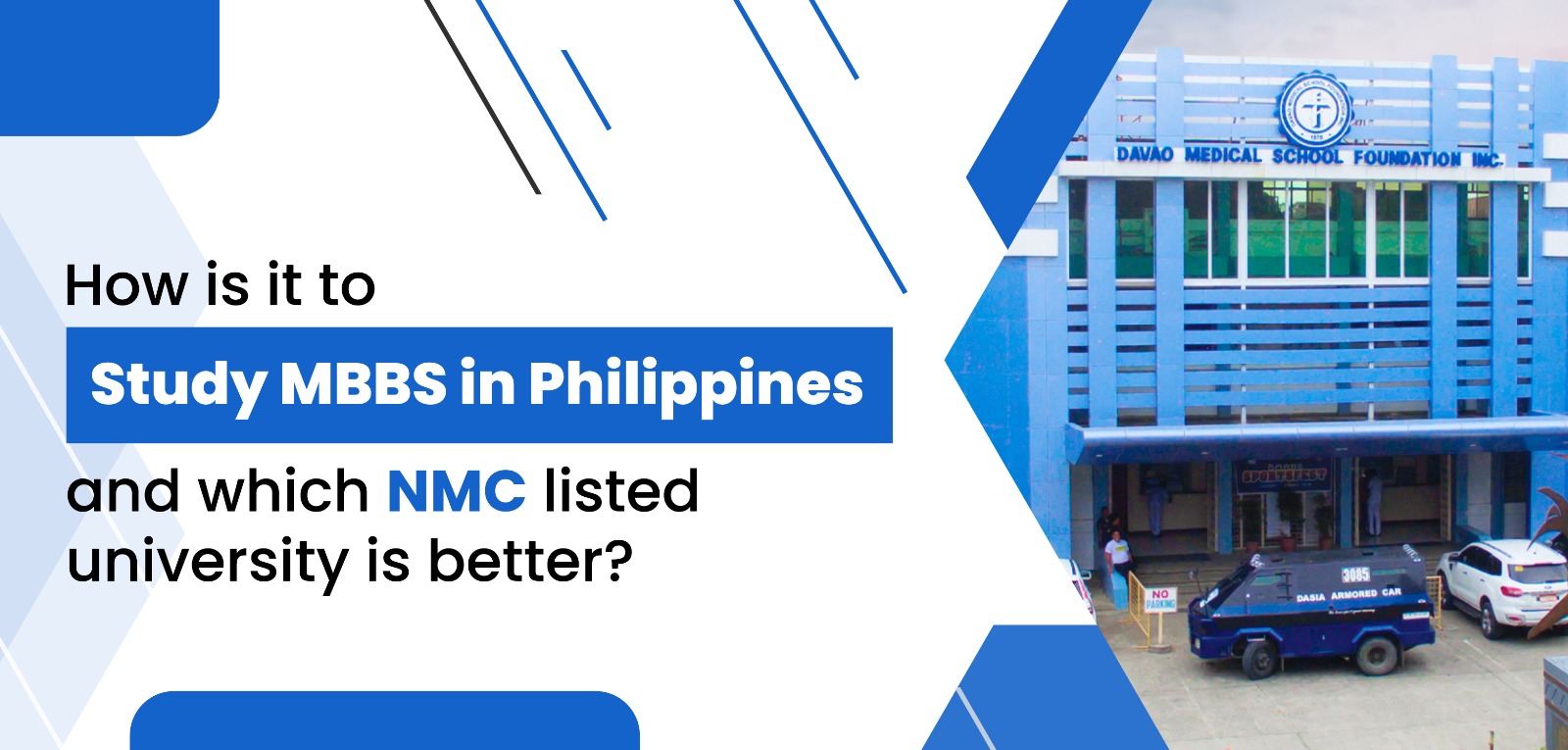 How is it to study MBBS in Philippines and which NMC listed university is better?