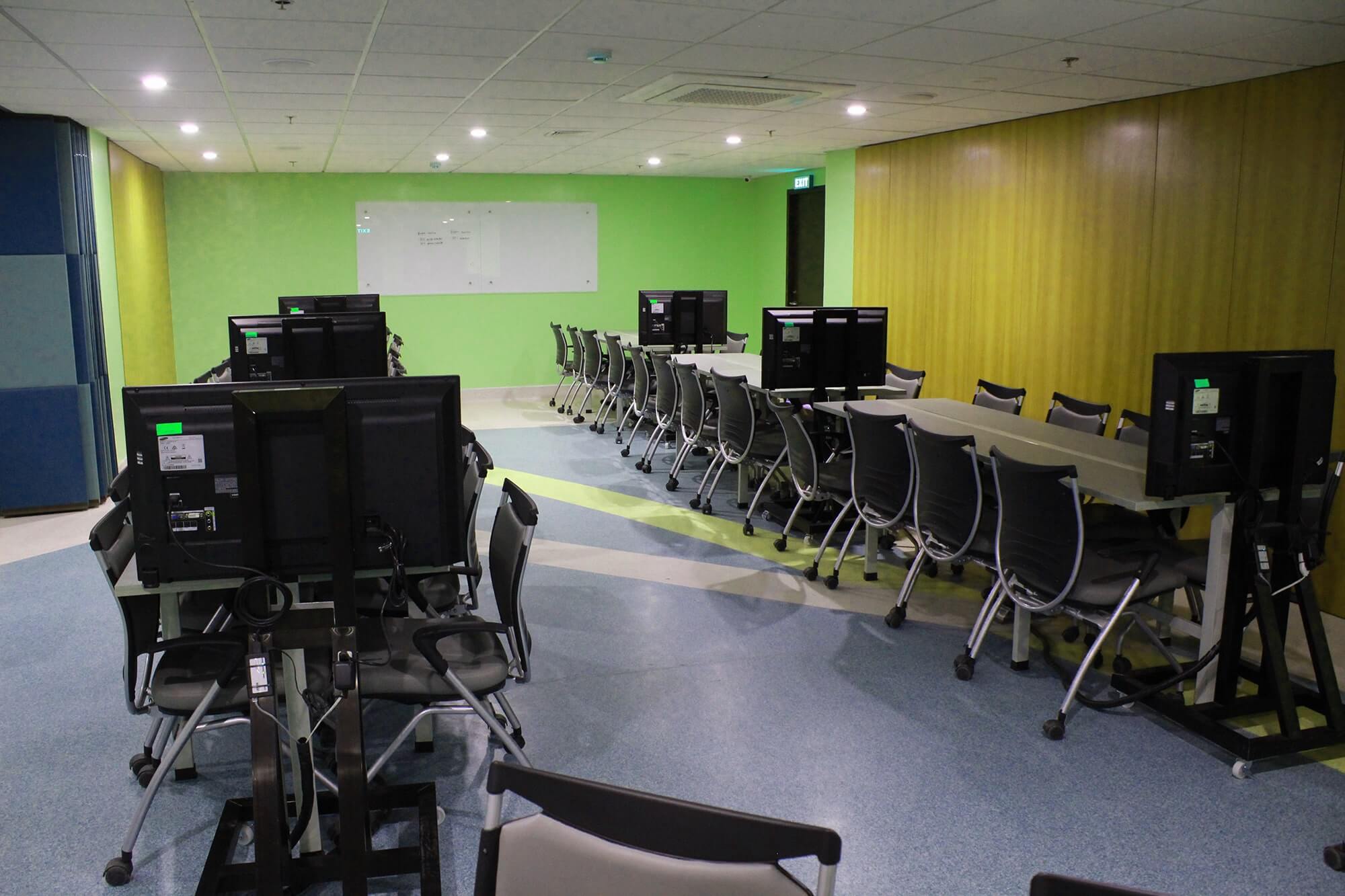 Well-equipped learning centres of DMSF